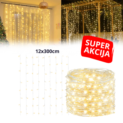 MagicLights - Novogodišnja LED Zavesa od 360 lampiona