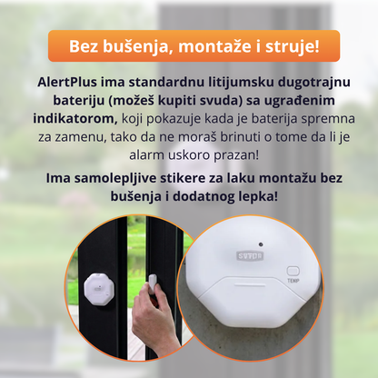 AlertPlus - Ultra snažni neprimetni alarm