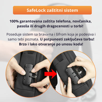 LockBag - Vodootporna torba sa zaštitnom bravom