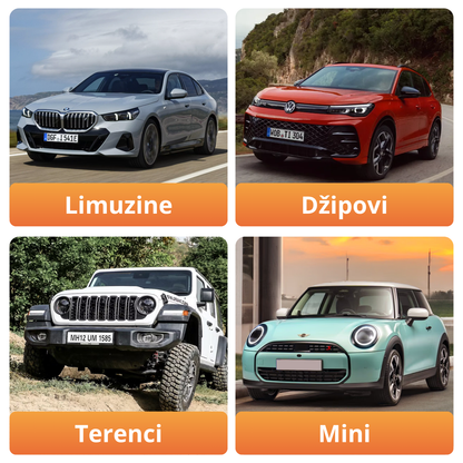 SunProtect - Reflektivni kišobran za šoferku 1+1 Gratis
