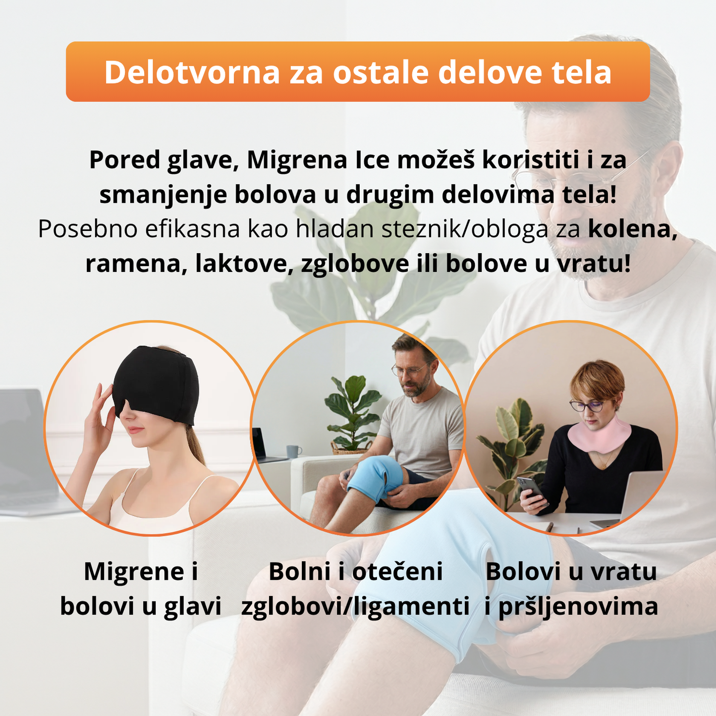 Migrena Ice - Maska za migrene i jake glavobolje
